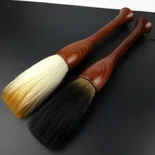 Длинные шерстяные волосы Китайская каллиграфия Хоппер-образная щетка ручка ласка волосы пейзаж Акварельная живопись Китайская живопись кисти