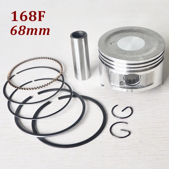 Kit piston et segments de moteur 4 temps 168F