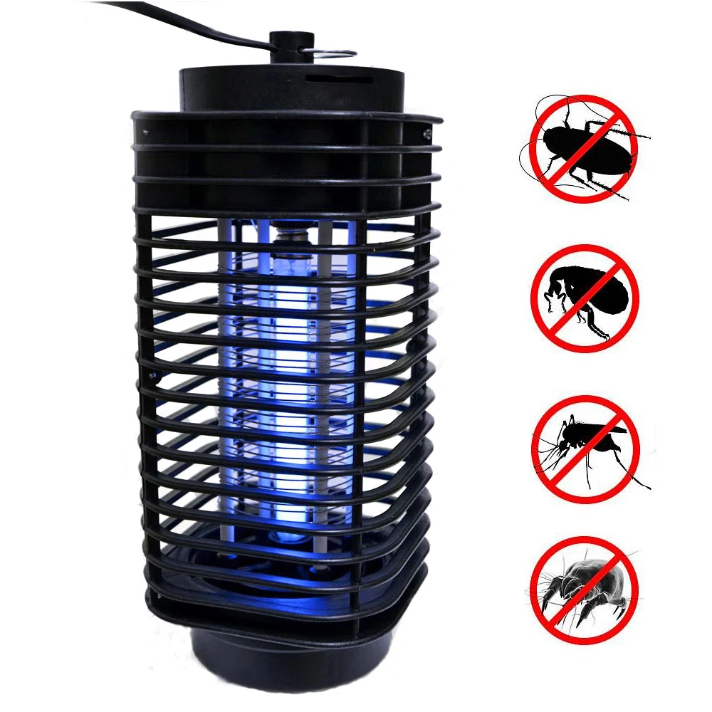 LED Electric Mosquito Killer Night Light Fly Bug Insect Wasp Pest Trap