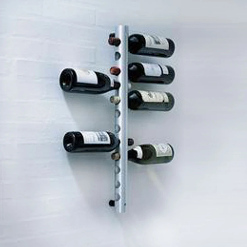 stainless steel wall wine rack