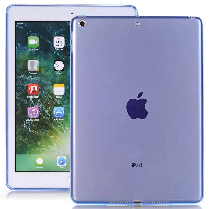 For iPad 9.7 inch 2017 Ultrathin TPU Silicon Protective Clear Back