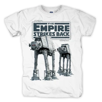 

7 designs Fashion Cool Film Star Wars AT-AT Live On Stage Brand men white shirt 3D fitness 100%Cotton fans skateboard Streetwear