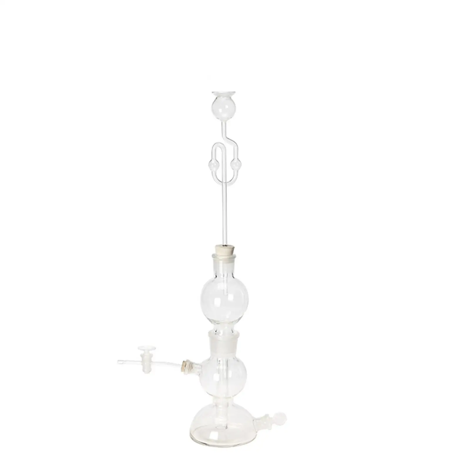 

125ml Kipp Hydrogen Gas Generator Kipp's Apparatus Lab Glass Glassware