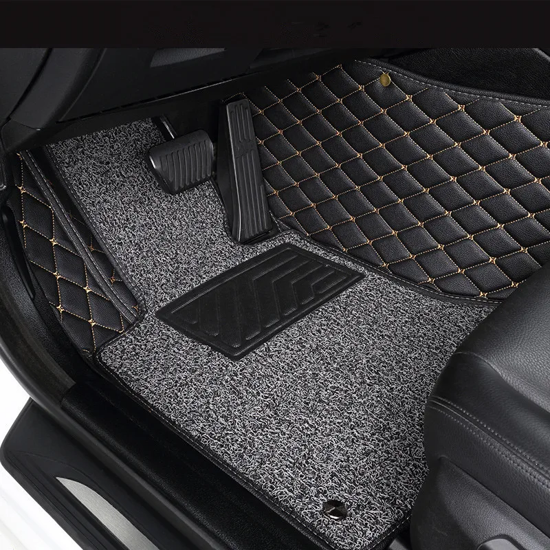 Custom car 5 seats floor mats for NISSAN All Models Armada Altima Dualis Juke Frontier Fuga accessorie styling mat | Автомобили и