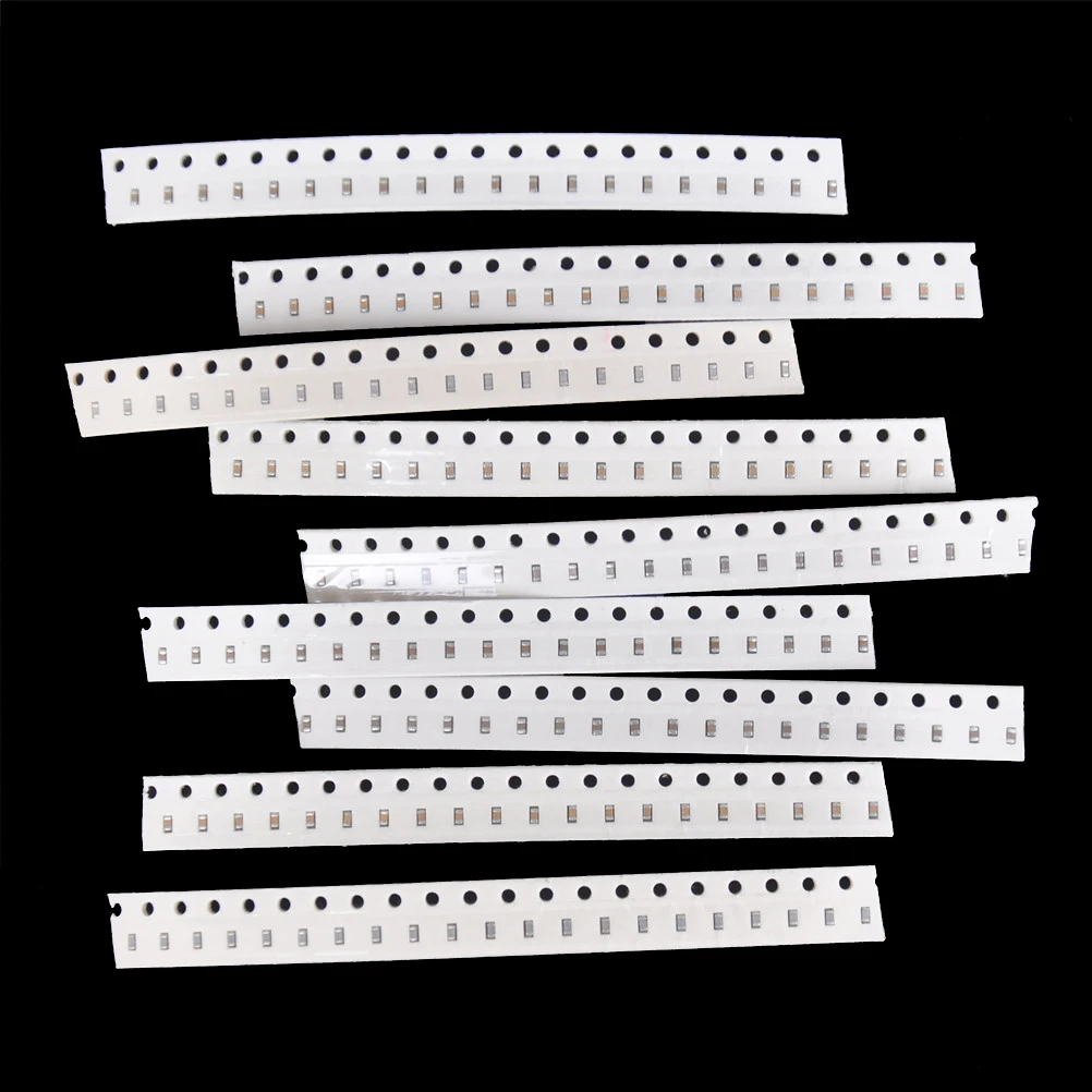 

720Pcs DIY 0603 SMD Capacitor Assorted Kit 1pF~10uF Samples Kit Electronic Diy Kit Wholesale
