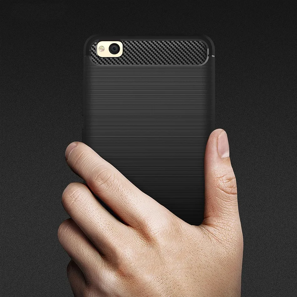 Icoque Anti Knock Cases For Xiaomi Redmi 4A Case Armor Xaomi 4X Soft Carbon Fiber Xio Redmi4A Cover For 4X 4A Case Xiaomi Redmi (1)