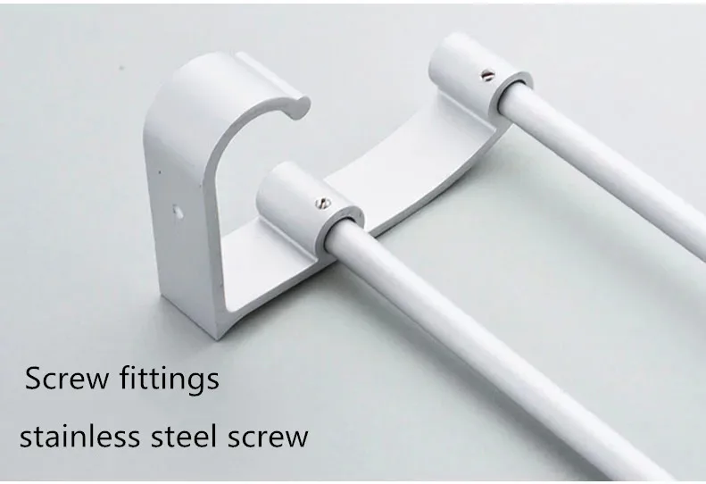 Space aluminum towel rack