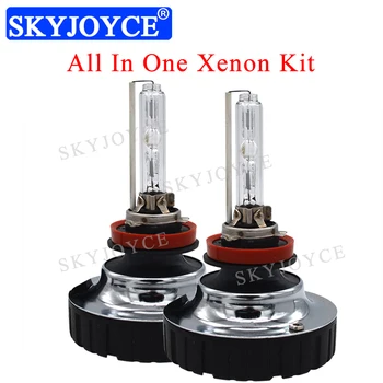 

SKYJOYCE 35W 55W H11 HID Headlight Kit 4300K 6000K H11 9005 HB3 HID Bulb Kit For Mini All In One H11 9005 Car Headlamp Bulb Kit