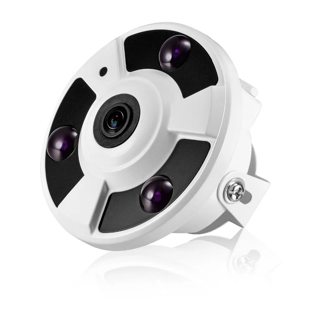 HI3516C+ SC2035 Full HD 1080P IP Cam 48V 802.3af PoE IP камера панорамная камера IP PoE 5MP 1,7 мм объектив ONVIF