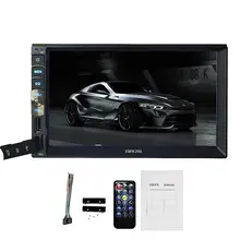 Double 2 Din 7″ Touch Screen Car Stereo In Dash 2 din Car MP5/MP3 Player FM Radio Multimedia Receiver player USB/SD mirror link