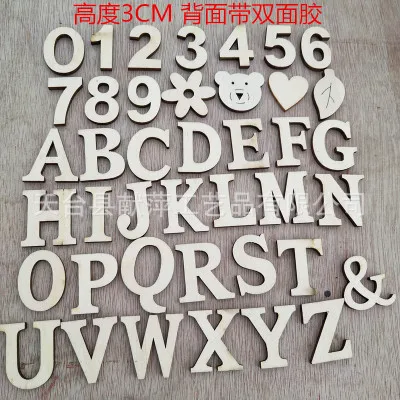 Numbers Letters Double Sided Glue On The Back Home Decoration Numbers Letters Double Sided Glue On