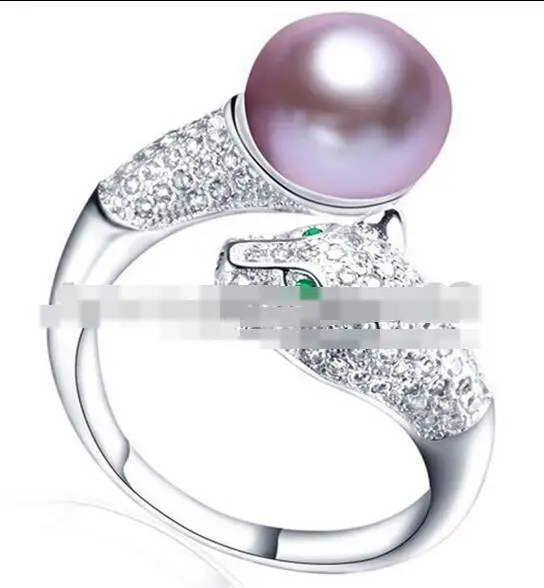 

AAA 10-11mm Round Golden Genuine South Sea Cultured Pearl Ring 14KYellow Gold