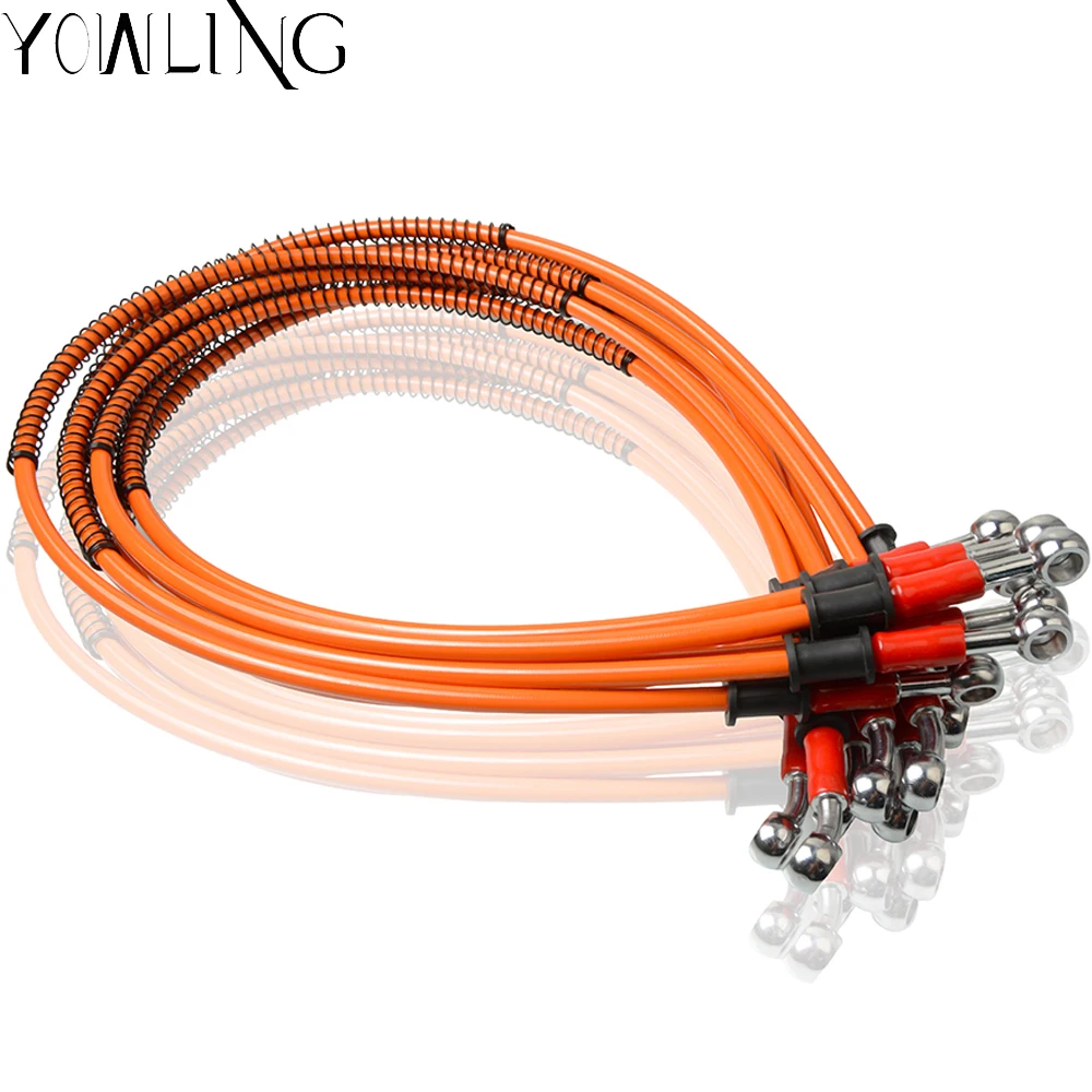 

For KTM 125 150 200 250 350 450 500 525 530 540 SX SXF SXS EXC EXCF XC XCF XCW XCFW SMR Brake Oil Hose Line Pipe DUKE 200 390