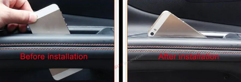 Для peugeot 5008 3008 GT- автомобильный Стайлинг передняя дверь ручка ящика для хранения Контейнер держатель лоток автомобильный Органайзер