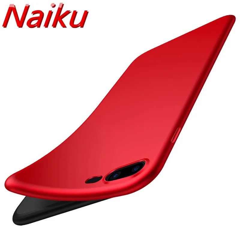 Роскошный Матовый Мягкий силиконовый чехол для iPhone 7 случаях 6 S 8 Plus X Full Cover 5 5S SE