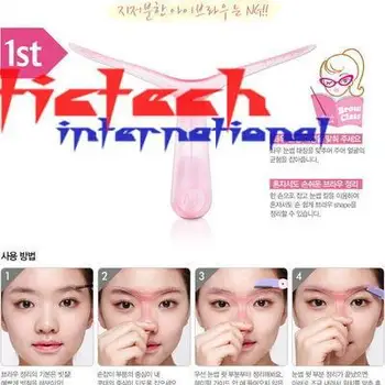 

by ems or dhl 1000pcs Stylish DIY Eyebrow Shaping Grooming Stencil Eye Brow Shaper Makeup Kit Tool