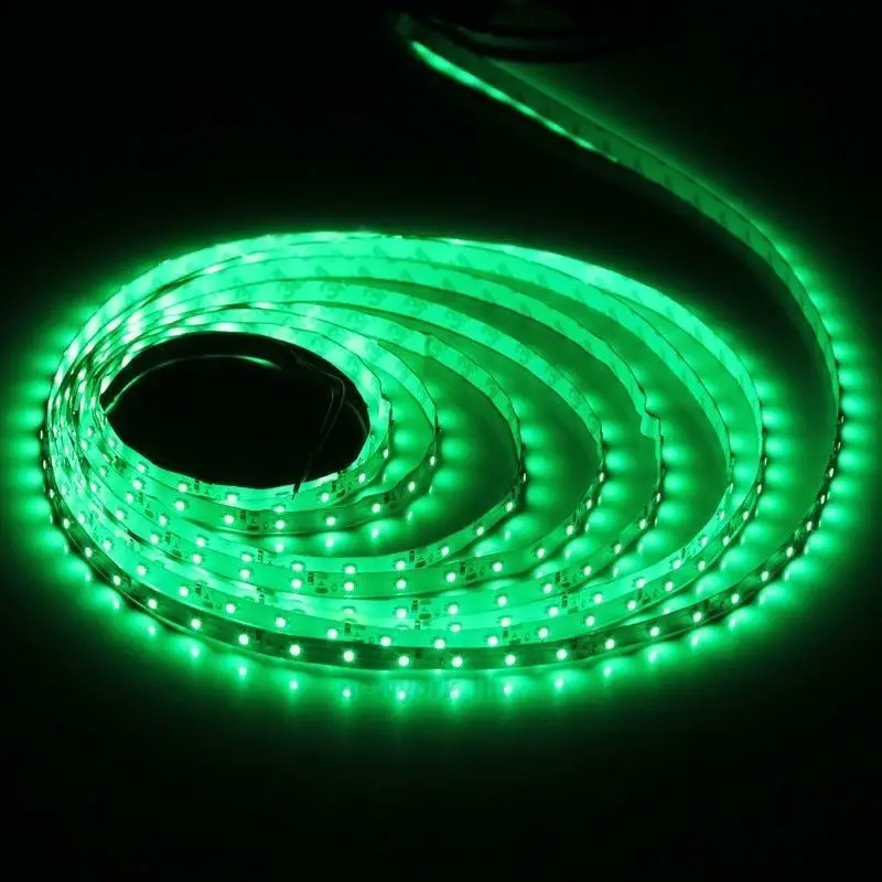 5M Водонепроницаемый 120 светодиодный/м светодиодный полосы 3528 SMD12V гибкий