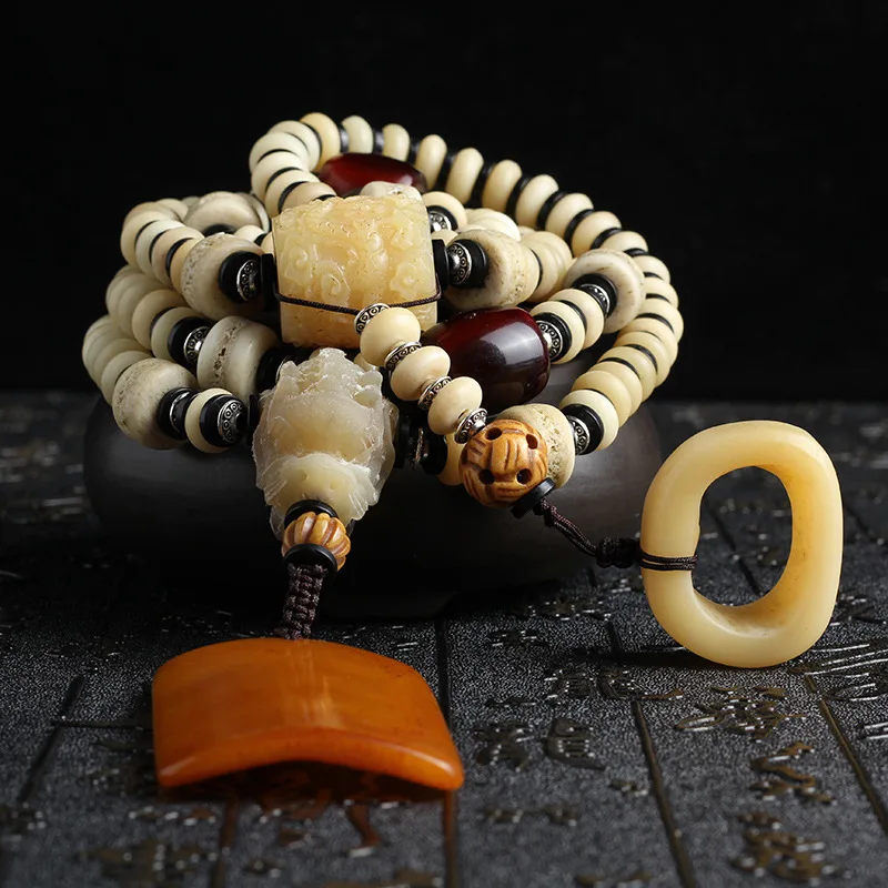 

The factory supplies 108 original camel bones with high-end Buddhist bead bracelets and a wholesale micro-commercial explosion.