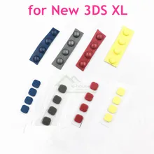 8 шт./компл. для нового 3DS XL консоли спереди и длинное сзади винт резиновые ножки крышка верхней ЖК-дисплей Экран винтов крышки резиновая запасная часть для
