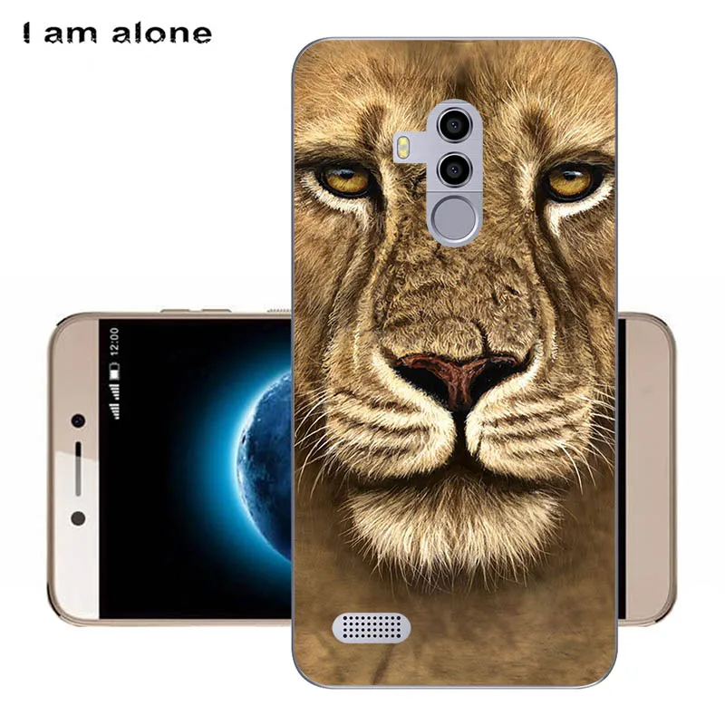 Чехлы для телефонов I am alone для Leagoo T8s 5,5 дюйма, мягкие чехлы из ТПУ для мобильных телефонов с мультяшным принтом для Leagoo T8s, сумки - Цвет: TPU C42