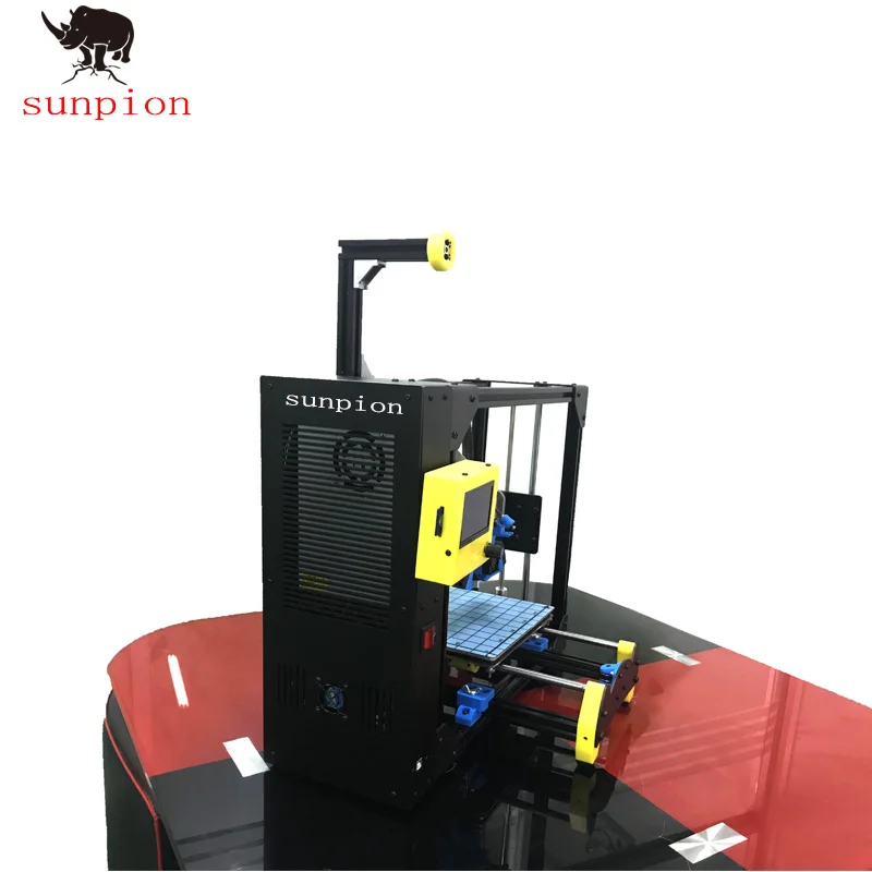 SUNPION технология S1 200 двойной экструдер настольный 3D принтер полностью