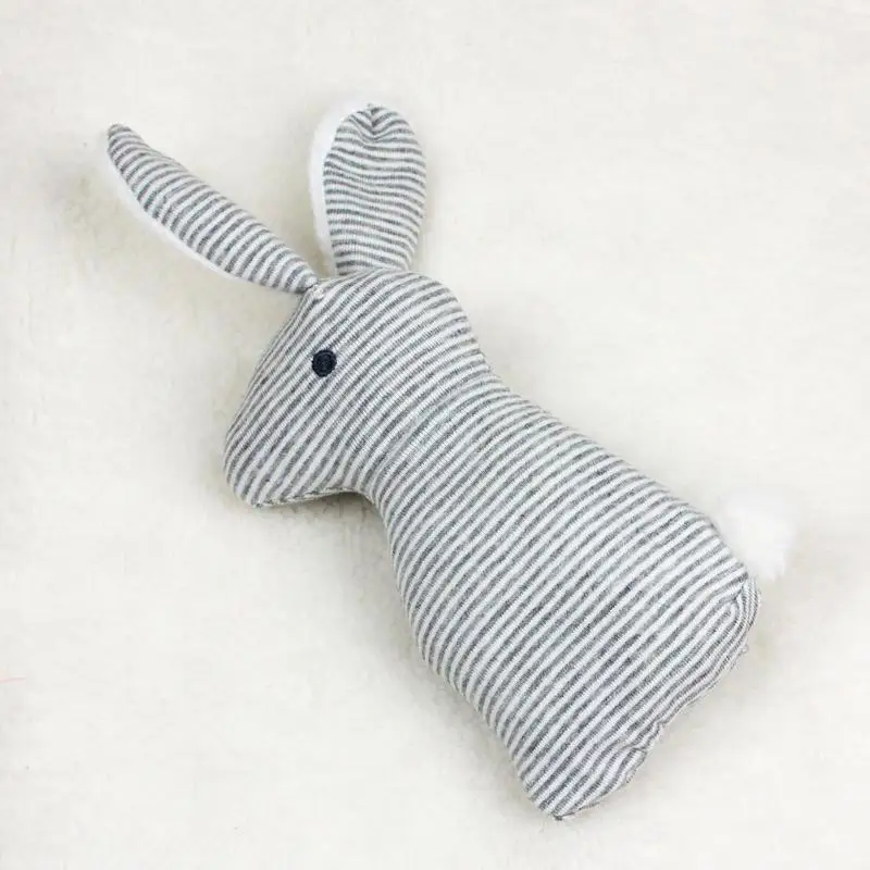 Newbron детские погремушки плюшевый кролик с длинными ушами творчество Монтессори Развивающие детские игрушки-погремушки плюшевые животные для детей Подарки