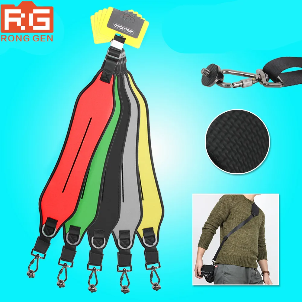 

Quick Camera Strap Rapid Single Shoulder Sling Belt Neck Strap for Canon Nikon Sony Pentax Panasonic Olympus DSLR Cameras