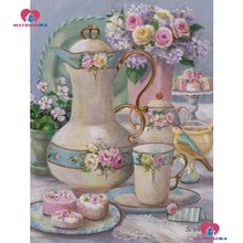 Заказной 5D алмазная вышивка вышивка крестиком DIY Полная алмазная живопись полностью ваза мозаика Стразы домашний декор