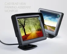 Free Shipping 4 3inch TFT Color Parking Monitor Car rearview font b camera b font DVD