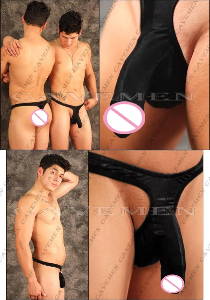 Cavemen official Wear sleeve The classic 3425 sexy men lingerie T Back Thong G String T