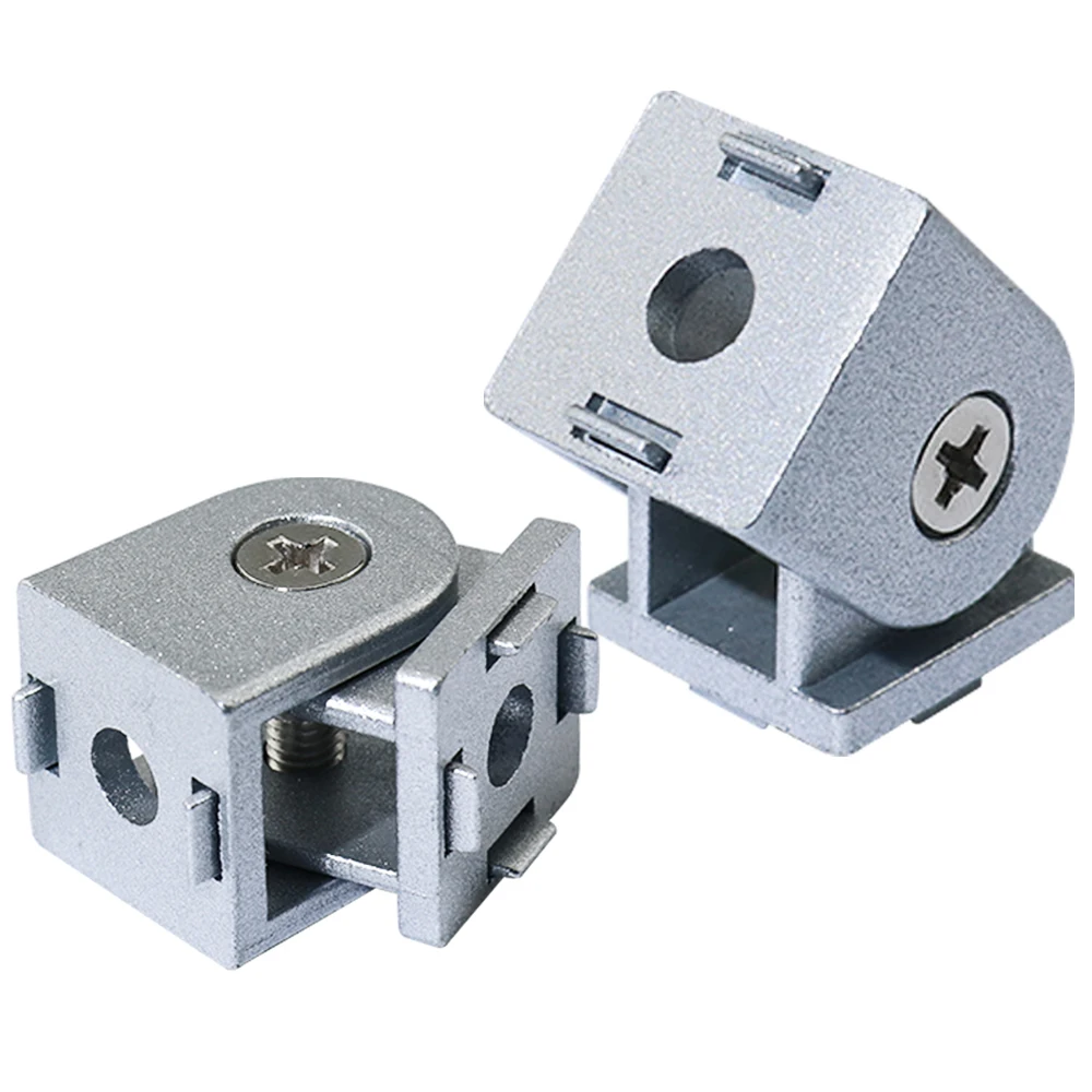

Zinc Alloy Flexible Pivot Joint Connector for Aluminum Extrusion Profile 2020 3030 Series Slot 6/8mm