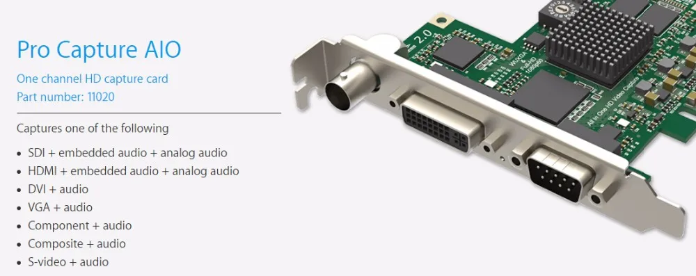 Pro capture AIO-1