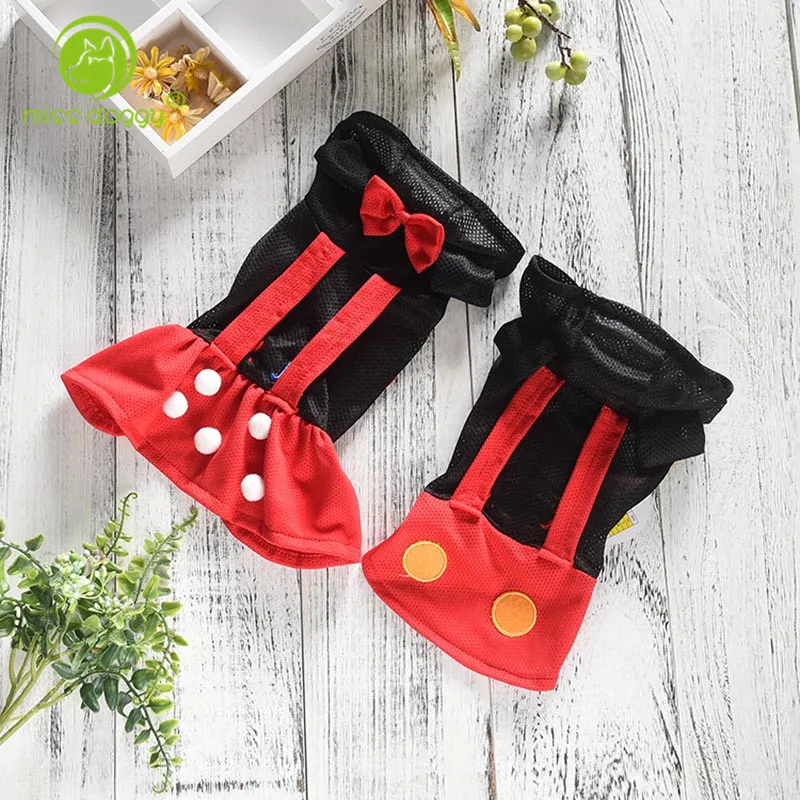 

New Dog Dresses Puppy Clothes Pet Summer Dog Clothes Chihuahua Yorkie Small Puppy Dress Striped Dog Shirt XS-XL
