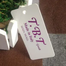 Роза Золотые украшения тег пользовательские Химическое наращивание волос бирка крафт ручная тег пользовательские