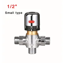 1/" 3/4" " DN15 DN20 DN25 латунь Управление смешивание Температура воды термостатический смесительный Клапан трубы термостат Клапан кран