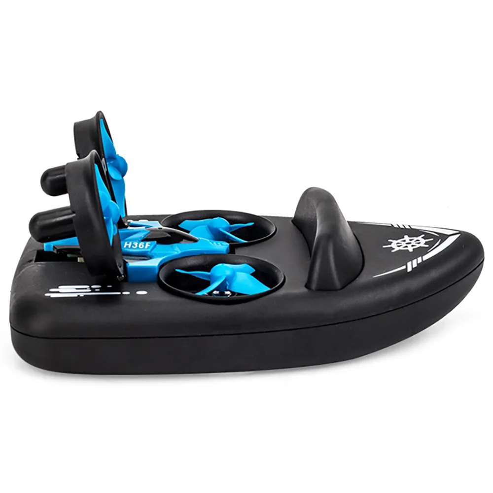 Мини Дрон JJRC H36F H36 3 в 1 2 4 ГГц вертолет водная гоночная лодка ховеркрафт режим