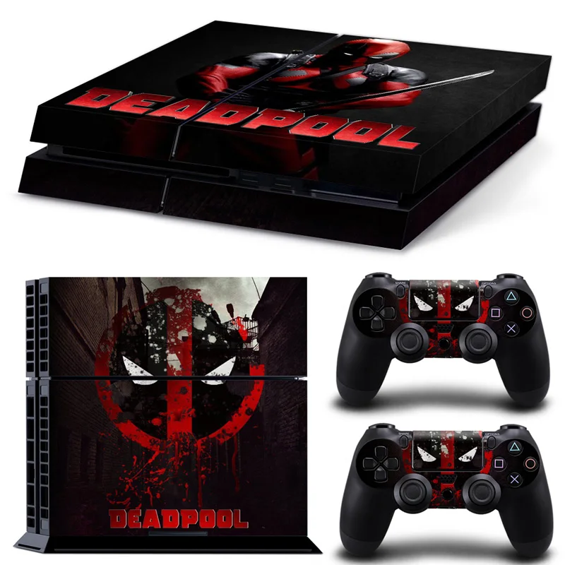 

Cool skin for PS4 Skin Stickers game accessories deadpool TN-P4-1990