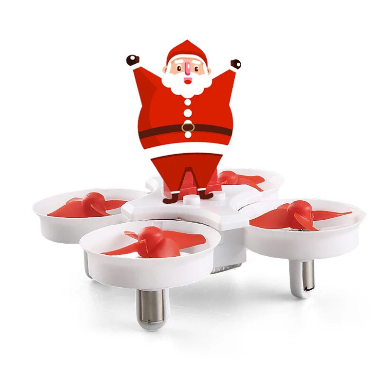 Eachine E011C Летающий Санта-Клаус с Рождественской песни музыка игрушка кирпич RC Квадрокоптер RTF для детей подарок VS E011