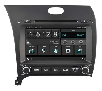 

1024*600 HD car dvd player GPS Navigation for Kia K3 cerato forte stereo with multimedia bluetoothMAP free rearview CAMERA