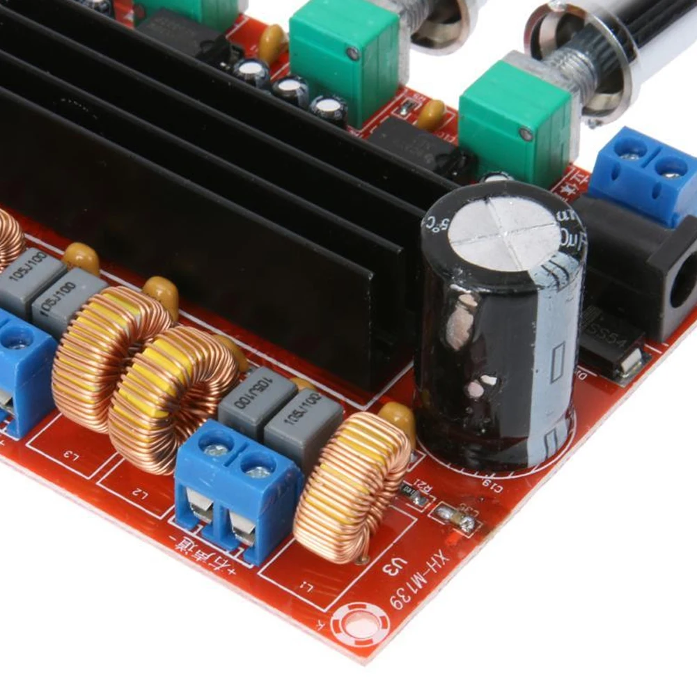 TPA3116D2 50Wx2 + 100 W 2 1 канальный цифровой сабвуфера усилителя звука доска|Операционные