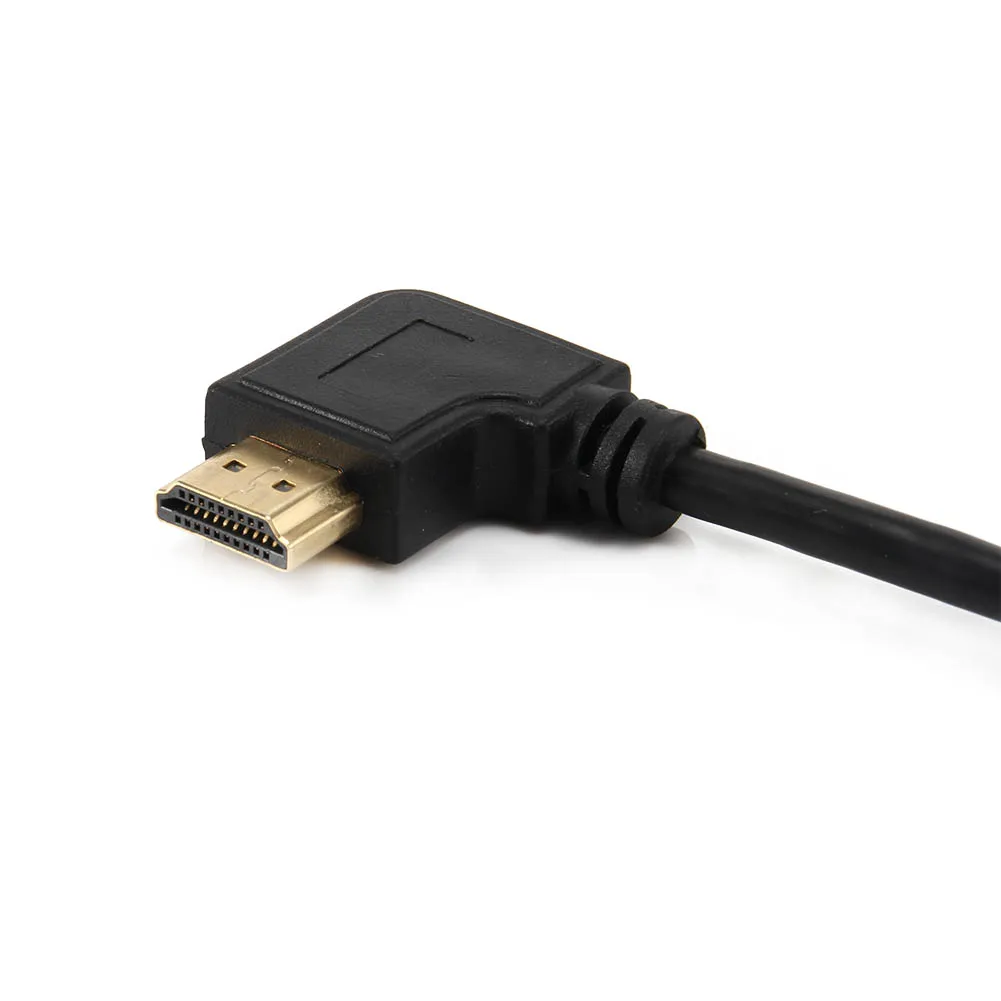 15/50 см 4 K HDMI мужской/женский кабель вправо/влево 1080 P адаптер конвертер удлинитель HSJ-19