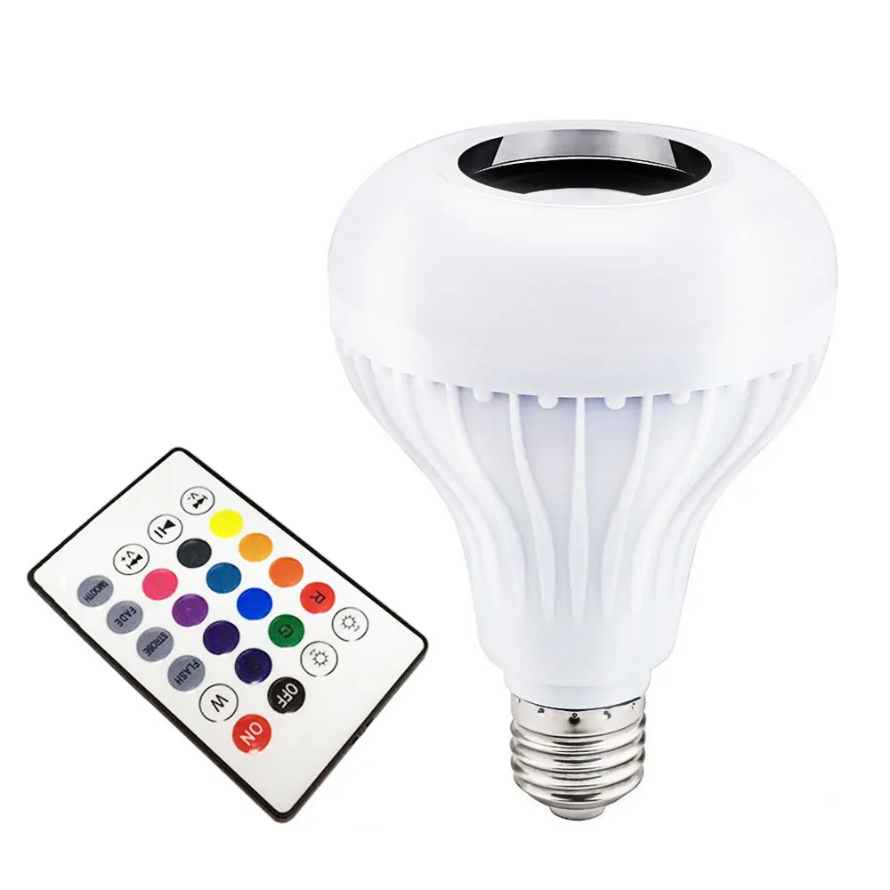 

2019 E27 LED Music Bulb Colorful Home for Loudspeaker Drop Shipping
