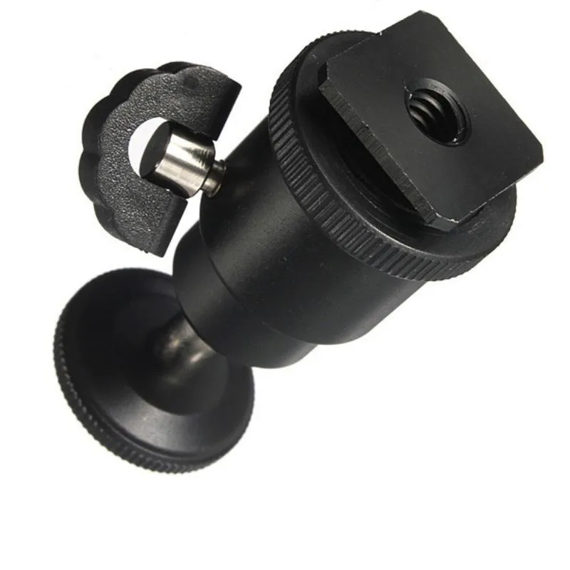 Portable camera bracket tripod LED light flash bracket installation 1/4 hot shoe adapter with lock cheap bracket