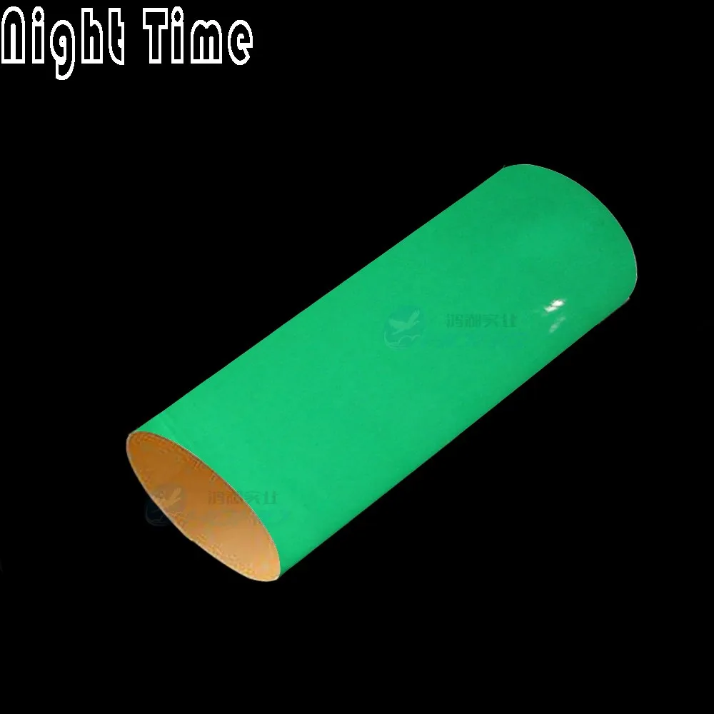 Green Glow in the Dark Car Wrap Vinyl Film - Luminescent Automotive Film for DIY Decor and Protection - Air Release Bubble Free - SUNICE image 3