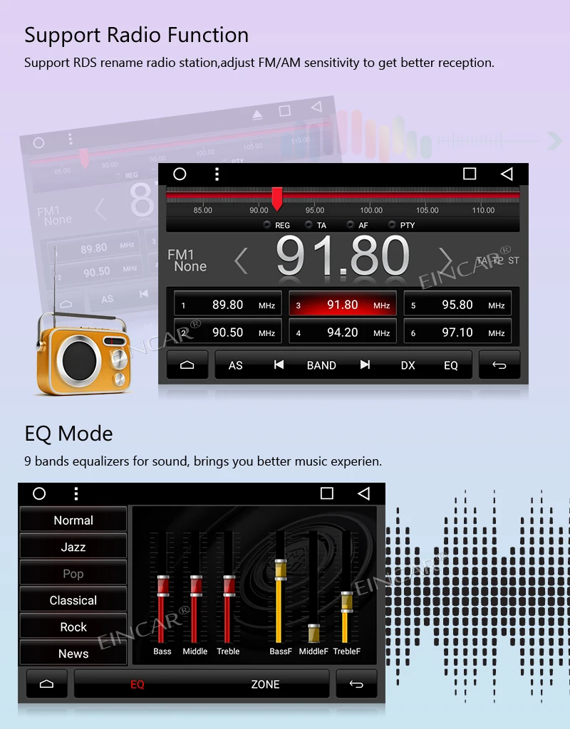 Flash Deal Android Touch Screen Car Stereo 2 Din Radio Video Player Bluetooth WiFi GPS Navigation support Car LOGO 1080P OBD2 Camera Input 7