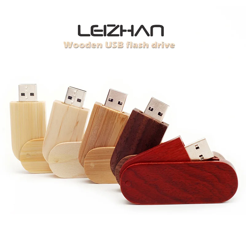 LEIZHAN деревянный usb флэш накопитель для свадьбы или помолвки стиль Материал Ручка