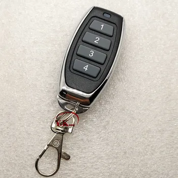 

1234 ABCD 4 CH Button Remote Control Transmitter RF Console top-grade Metal case Remote Switch TX 315 433 ev1527