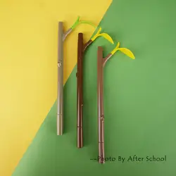 3 шт. мм 0,38 мм филиал Kawaii гелевые ручки набор с пылезащитной вилкой школьные принадлежности Caneta милый гель Ручки для школы офисные