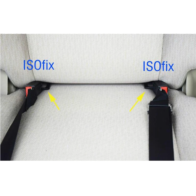 Для peugeot 307 автомобильное сиденье ISOFIX Защелка Ремня интерфейсы направляющий кронштейн для автомобиля Безопасность детей сиденье