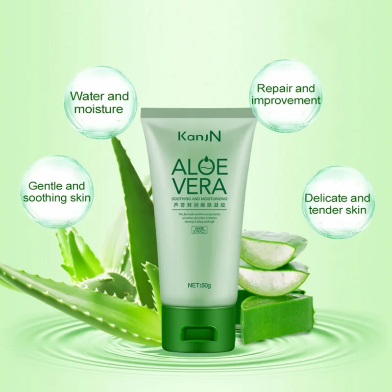 Aloe Vera Gel Face Moisturizer Anti Wrinkle Cream Acne Scar Skin